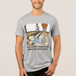 Mitten School Mile Grått T Shirt