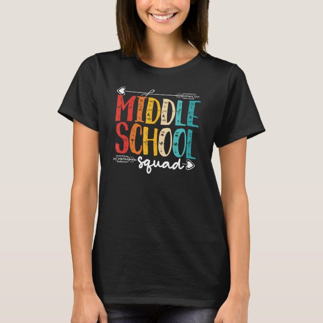 MITTEN SCHOOL SQUAD MITTEN SCHOOL STUDENT T SHIRT (Framsida)