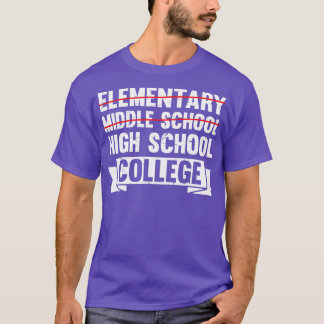 Mitten School Studenten Junior High Studenten T Shirt