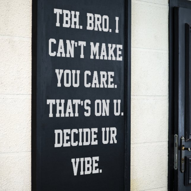 Mitten skolklass Slang Decor Poster (Skapare uppladdad)