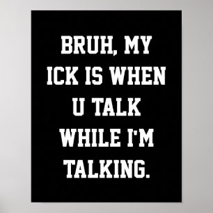 Mitten skolklasskassrummets Decor Slang Poster