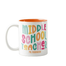 Mitten skollärare | Färgfull retro