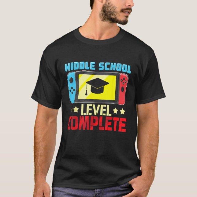 Mitten skolnivå i Studenten klass 2 T Shirt (Framsida)