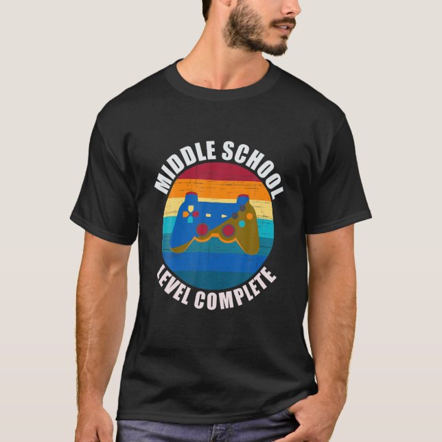Mitten skolnivå i Studenten klass 2 T Shirt (Framsida)