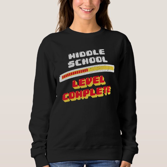 Mitten-skolnivån är avslutad den 8:e Klass Student T Shirt (Framsida)