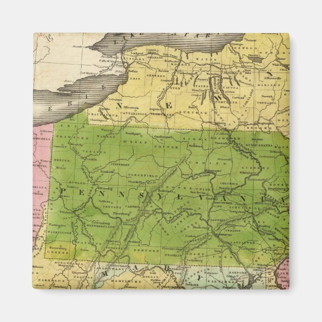 MITTEN STATER 2 MAGNET (Framsidan)