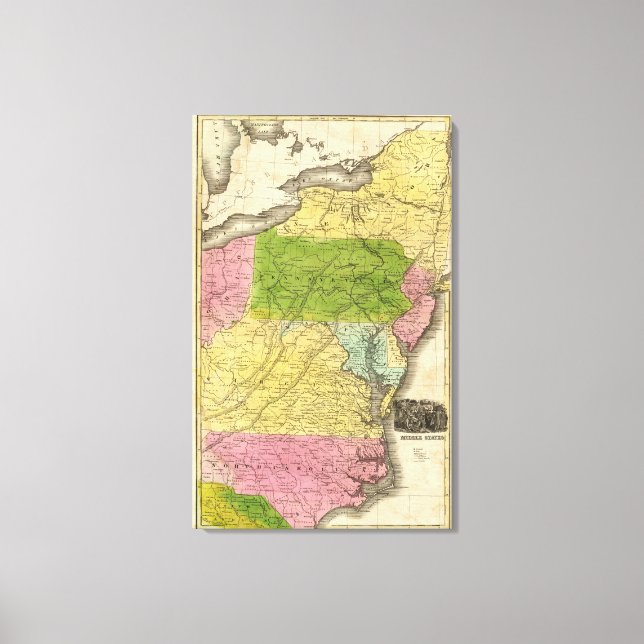 MITTEN STATER 3 CANVASTRYCK (Framsida)