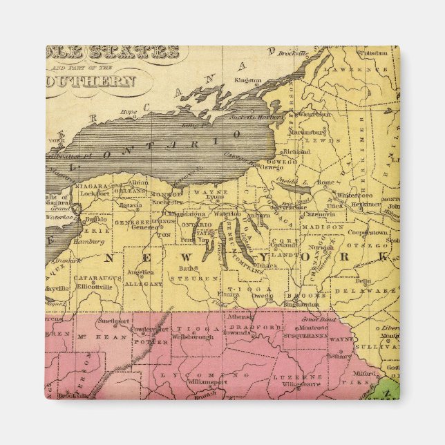 MITTEN STATER 3 MAGNET (Framsidan)