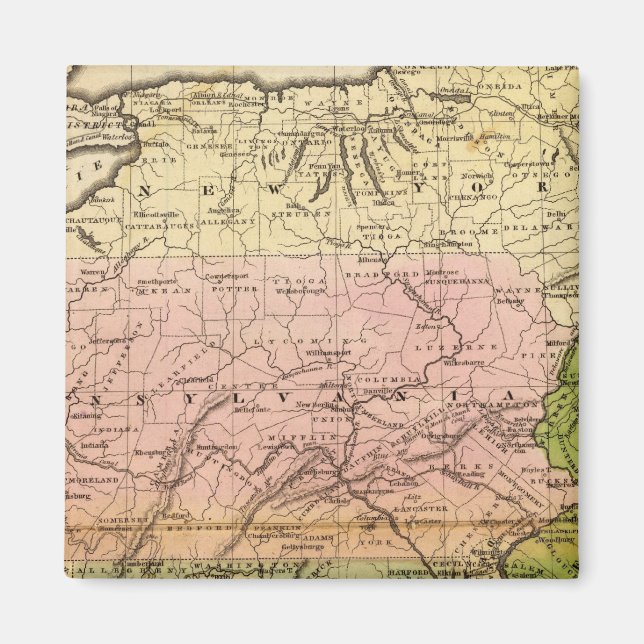 Mitten Stater Magnet (Framsidan)