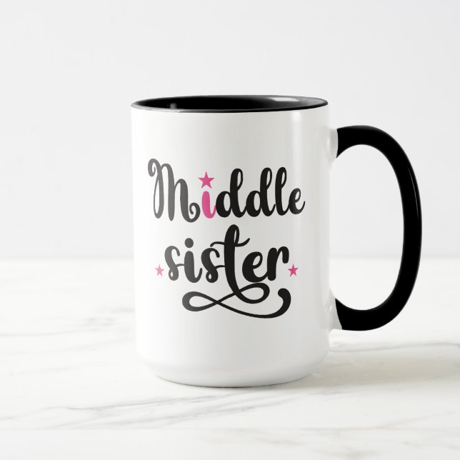 Mitten syster, Cute Stars Mugg (Höger)