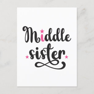 Mitten syster, Cute Stars Vykort