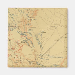 Mitten Tennessee Kampanj Magnet