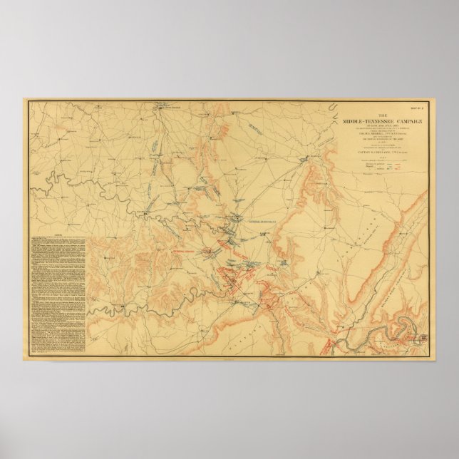 Mitten Tennessee Kampanj Poster (Framsidan)