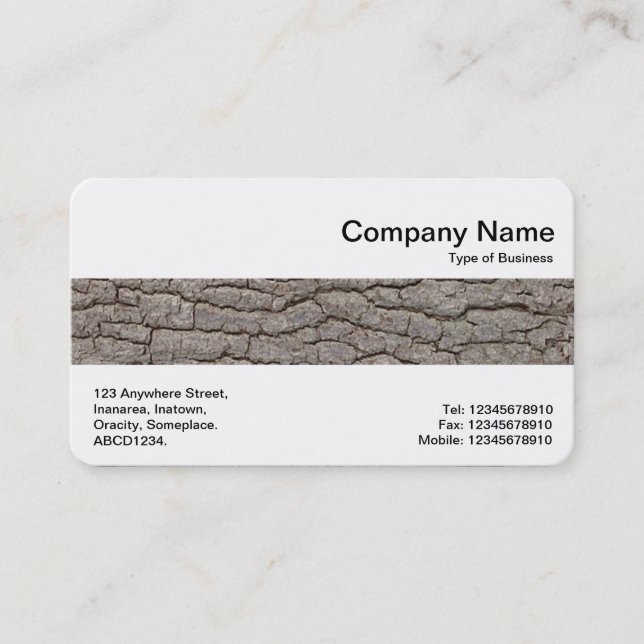 Mittenband - Bark 01 Visitkort (Framsida)