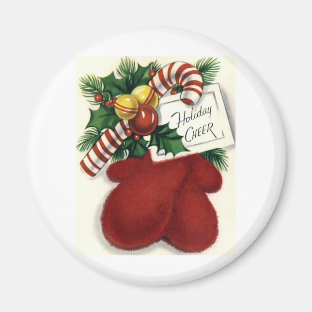 Mittens and Peppermynt Magnet (Framsidan)