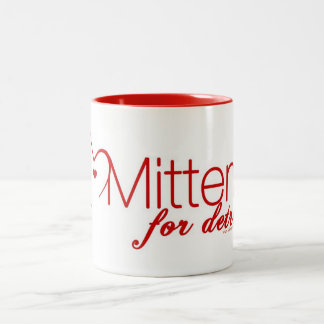 Mittens för mugg för Detroit logotypkaffe