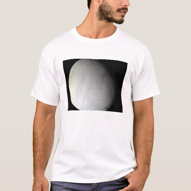 Mittens måne Enceladus 3 T-shirt (Framsida)
