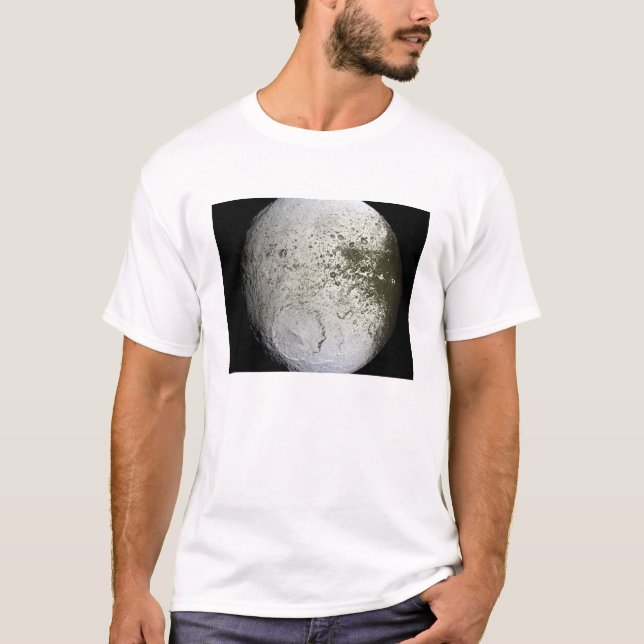 Mittens måne Iapetus 2 Tee Shirt (Framsida)
