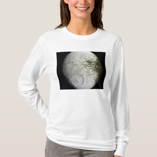Mittens måne Iapetus 2 Tee Shirt (Framsida)