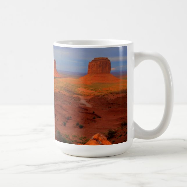 Mittens, Monument valley, AZ Kaffemugg (Höger)
