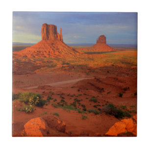 Mittens, Monument valley, AZ Kakelplatta