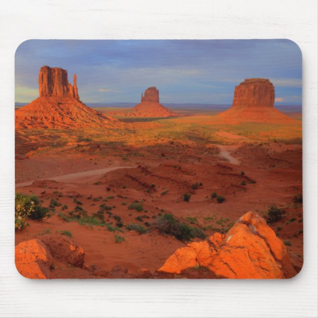 Mittens, Monument valley, AZ Musmatta (Framsidan)