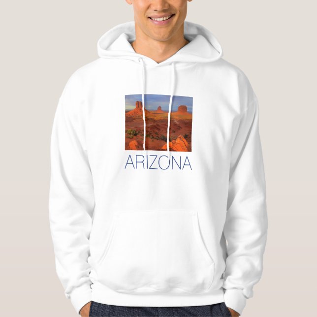 Mittens, Monument valley, AZ Sweatshirt Med Luva (Framsida)