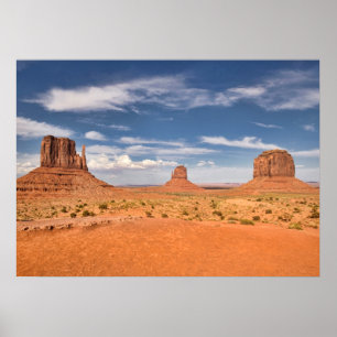 Mittens, Monument Valley Poster