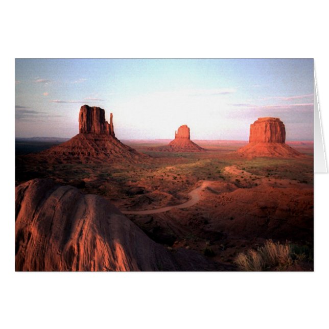 Mittens nummer 1 hälsningskort (Framsidan Horizontal)