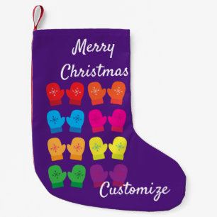 Mittens Thunder_Cove med flera färger Liten Julstrumpa