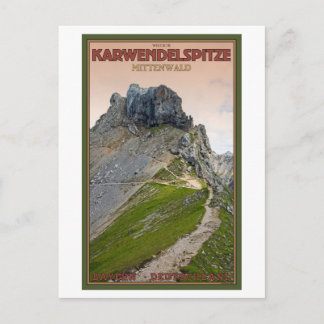 Mittenwald - Karwendelberg Vykort