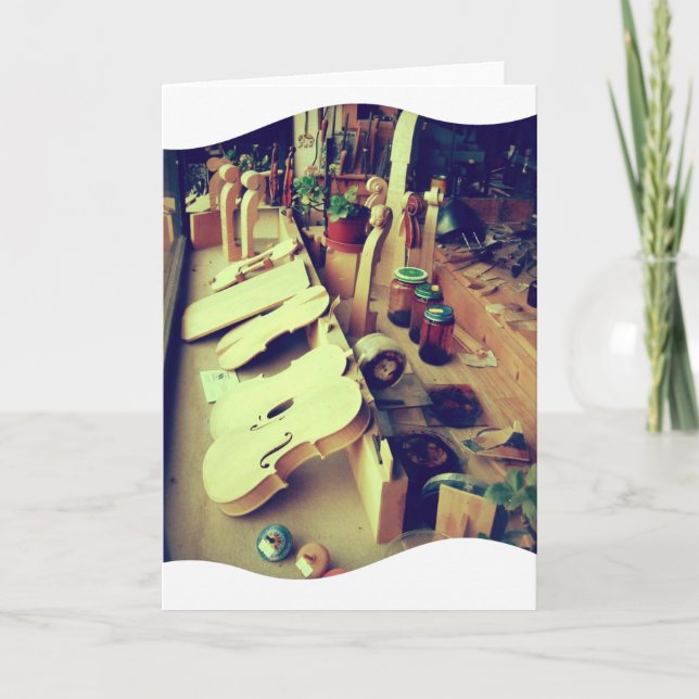 Mittenwald Violin Makers Kort (Framsida)