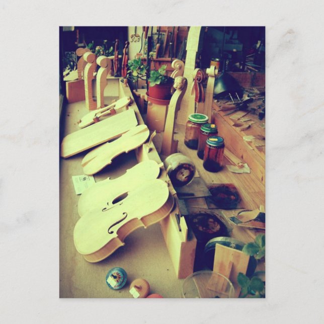 Mittenwald Violin Makers Vykort (Framsida)