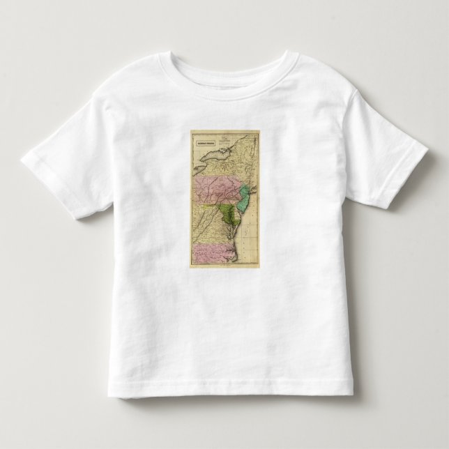 Mittet påstår den Olney kartan T-shirt (Framsida)