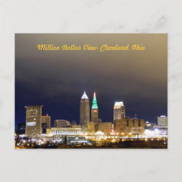 Mittkort för miljoner dollar (Cleveland) Vykort