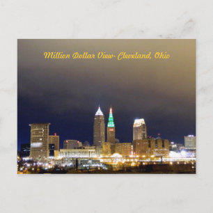 Mittkort för miljoner dollar (Cleveland) Vykort