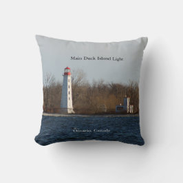 Mittkudde på ön Anka (Main Island Light) Kudde