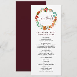 MITTMENYN FÖR THANKSGIVING AV BREATH-MIDDON I ÖPPU MENY