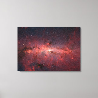 Mittpunkten i Milky Way Galaxy Canvastryck