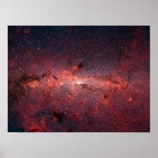 Mittpunkten i Milky Way Galaxy Poster