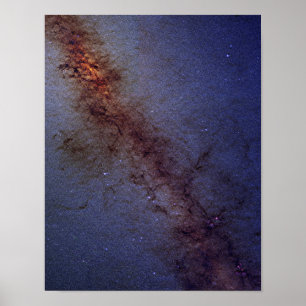 Mittpunkten i vår Milky Way Galaxy Poster