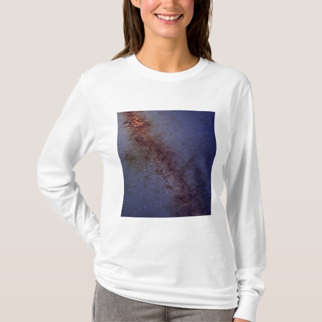 Mittpunkten i vår Milky Way Galaxy Tee (Framsida)