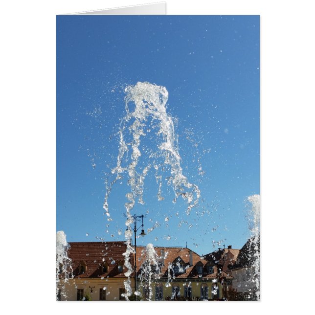 mittruta artesisk hälsningskort (Framsidan)