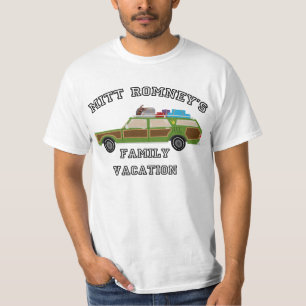 Mitts Romney T-tröja för familjsemester Tee