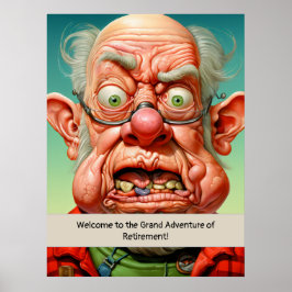 Mittsten pension humor poster