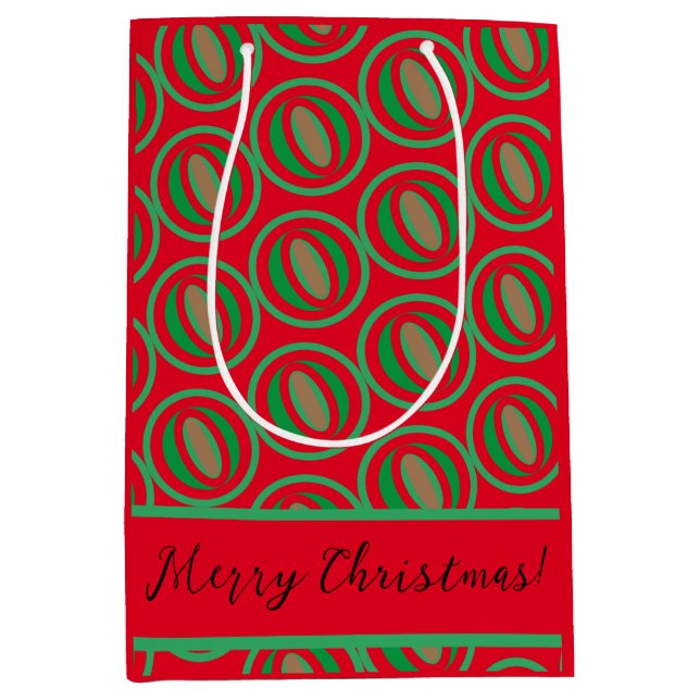 Mittstorlekssorterad röd/Grönt gift-flagga (Framsidan)