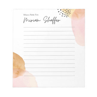 Mitzva Note Anteckningsblock