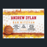 Mitzvah för BASKETSTÄNKpub inbjudan<br><div class="desc">VÄLKOMNANDE!!! Jag kan personligen hjälpa dig med ditt att beställa! Fråga mig något! ALLT är anpassadet! Alla min designer är EN-AV-En-sort originaldelar av konstverk som är designad vid mig! All bakgrundsfärger, typsnitt och text kan ändrande, genom att klicka på SKRÄDDARSY DEN för att knäppas. Känselförnimmelsen frigör till e-posten mig förfrågan...</div>