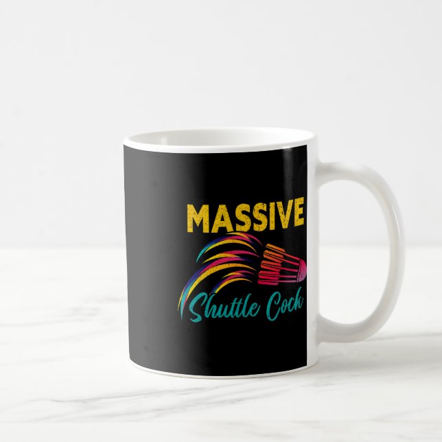 Mive Shuttle Funny Dminton 2 Kaffemugg (Höger)