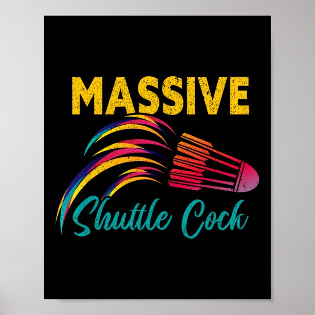 Mive Shuttle Funny Dminton 2 Poster (Framsidan)